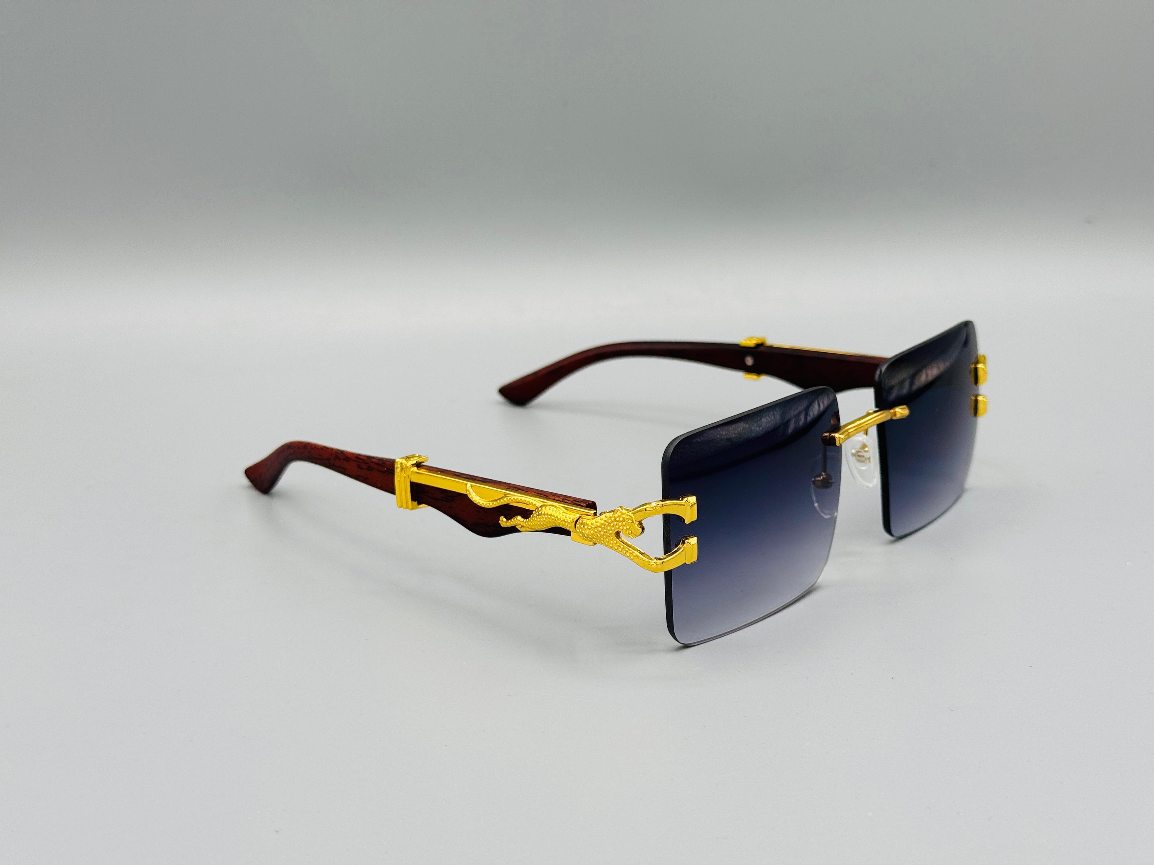 New Cheetah 🐆 Rimless luxury sunglasses 🕶️ CRB40