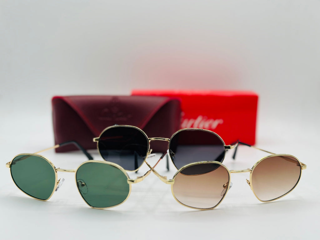 Top Trendy Cartier Funky Luxury sunglasses 🕶️