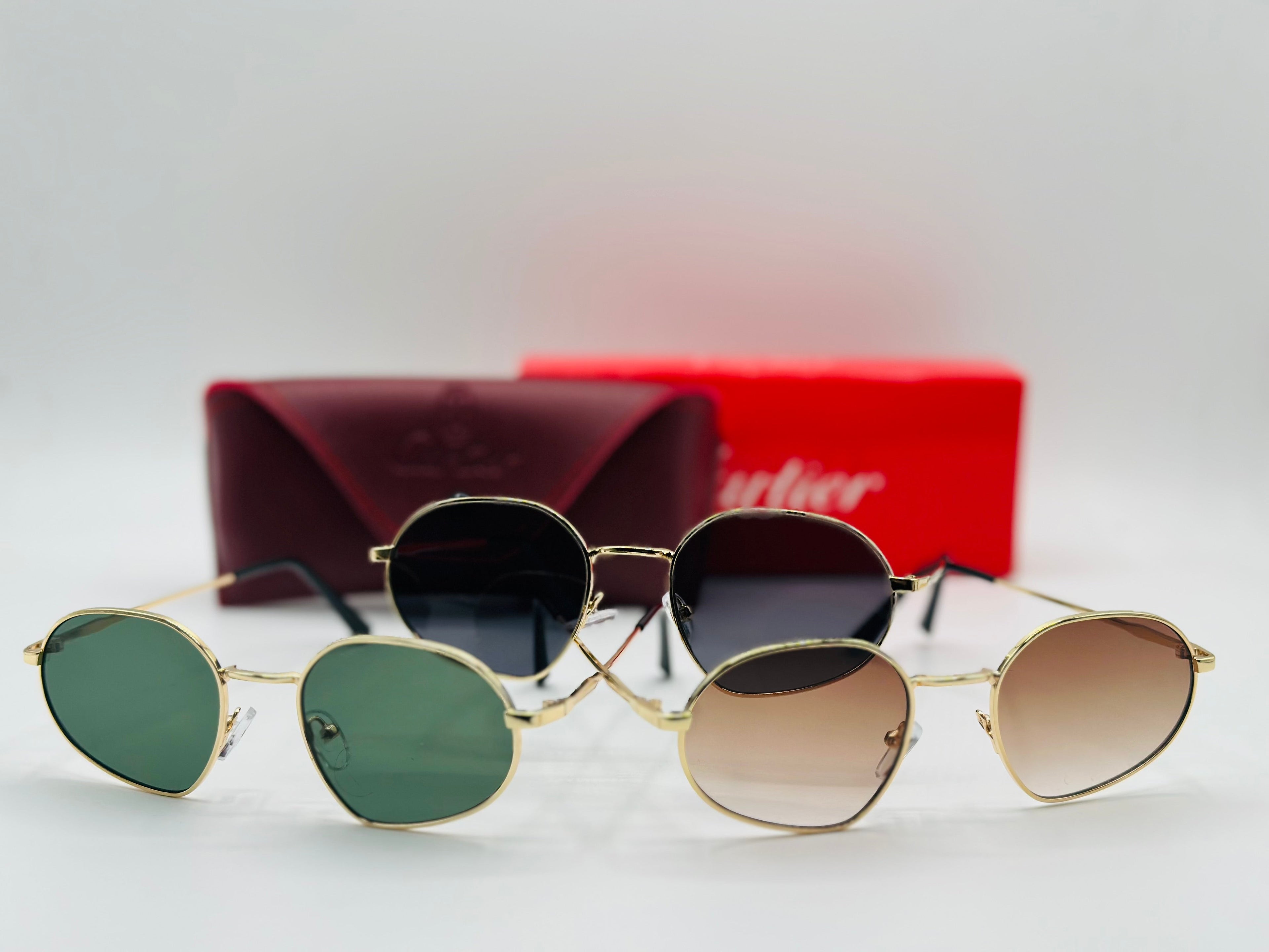 Top Trendy Cartier Funky Luxury sunglasses 🕶️