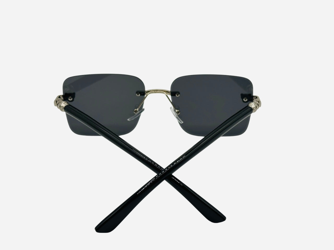Trendy Rimless Tiger Motive Luxury sunglasses 🕶️ A020