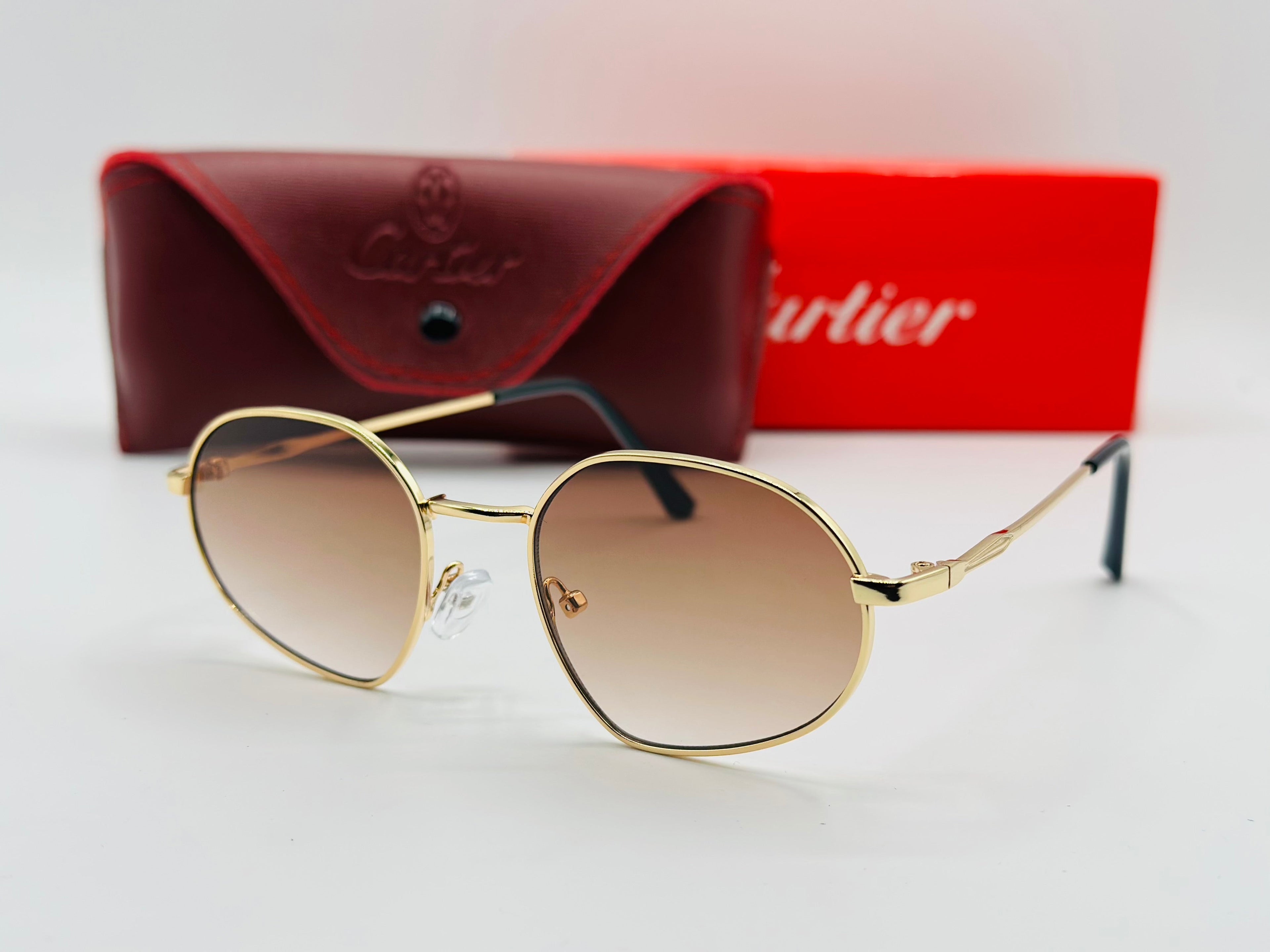 Top Trendy Cartier Funky Luxury sunglasses 🕶️